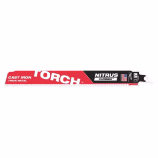 Milwaukee 48-00-5262 9" 7 TPI The Torch Nitrus Carbide Blade for Cast Iron