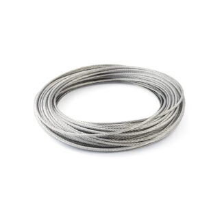 3/16" Stainless Steel Aircraft Cable, Per Foot 304 7X19SS-05