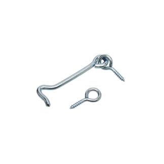 Onward 140XV 4" Steel Gate Hook & Eye, 2 Pack - Zinc