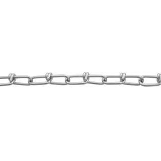 #1 Double Loop Tenso Coil Chain, Zinc, Per Foot 39545XBK