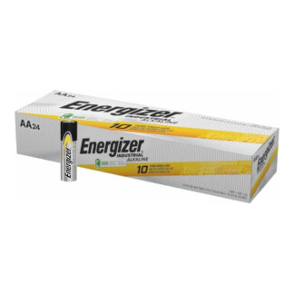 Energizer EN91 Industrial Alkaline AA Batteries, 24 Pack