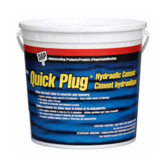DAP 10070 5kg Quick Plug Hydraulic & Anchoring Cement Powder - Grey