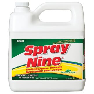 Spray Nine C26804 Heavy-Duty Cleaner, 4 L, Liquid, Citrus, Clear