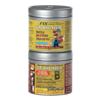 PC PCWD084 6oz PC-Woody 2-Part Wood Epoxy Paste - Natural