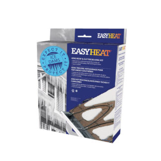 EasyHeat ADKS-0600 120ft Roof De-Icing Cable - Black