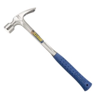 Estwing E3-28S Hammer, 28 oz Head, Framing, Rip, Claw, Smooth Head, Steel Head, 16 in OAL