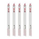 12 in. 24 TPI THE TORCH SAWZALL Blades - 5 Pack