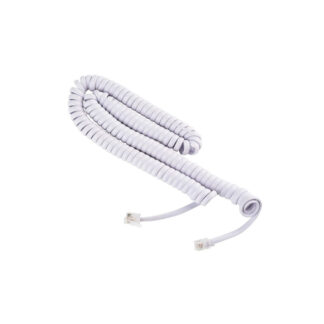 Elink 51036-WH 15' Handset Cord - White