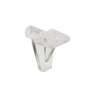 Richelieu BP34001011 5mm Plastic Shelf Pin, 8 Pack - Clear