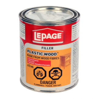 LePage 1819160 473ml Wood Filler Paste - Light Tan