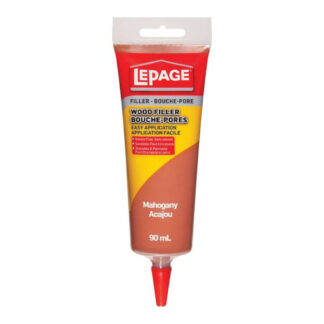 LePage 393938 90ml Liquid Acrylic Wood Filler - Mahogany