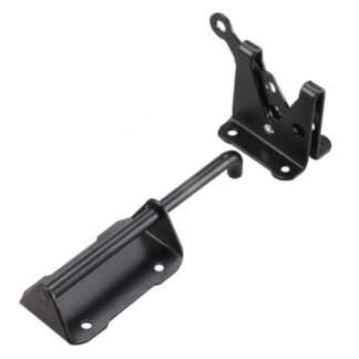 Onward 300FBR 300 Series Heavy-Duty Steel Gate Latch - Black