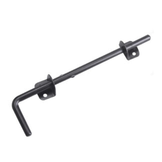 Onward 305FBR 300mm 305 Series Steel Cane Bolt - Black