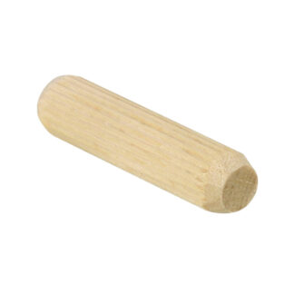 Richelieu BP38112 3/8" x 1-1/2" Plain Wood Dowel, 25 Pack - Natural