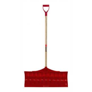 Garant 80607 30" Poly Blade Snow Pusher - Red & Hardwood