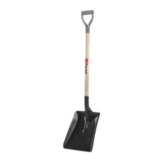 Garant 80639 11.5" Steel Blade Snow Shovel - Black, Grey & Hardwood