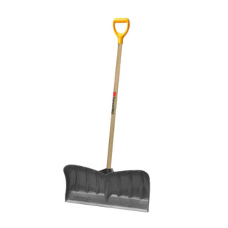 Garant GIPP26KD 26" Polypro Blade Snow Pusher - Grey, Yellow & Hardwood