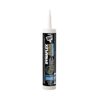 DAP 7079874150 300ml Dynaflex Ultra Window, Door, Siding & Trim Advanced Exterior Sealant - White