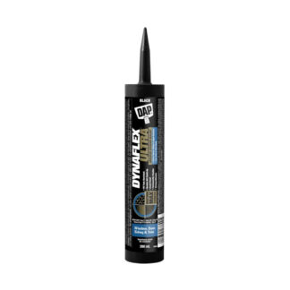 DAP 7079874158 300ml Dynaflex Ultra Window, Door, Siding & Trim Advanced Exterior Sealant - Black