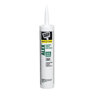 DAP 73630 300ml Alex Painters Acrylic Latex Caulking - White