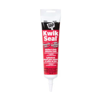 DAP 74853 162ml Kwik Seal Kitchen & Bath Adhesive Caulking - White