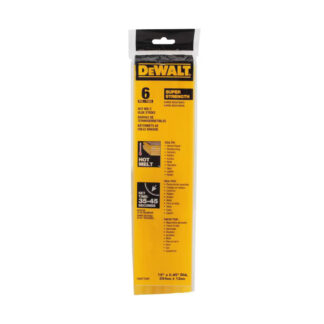 DeWalt DWHT75097 Super Strength Glue Stick, 6 Pack