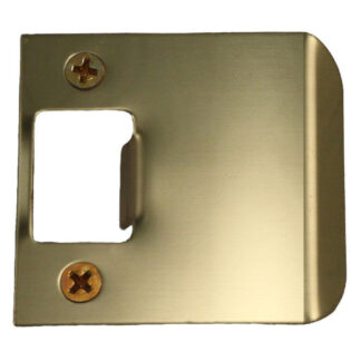 Don-Jo EL-115-605 2-1/4" x 1-1/2" Extended Lip Strike - Polished Brass