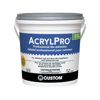 AcrylPro CARL40001-2 3.78L Professional Tile Adhesive