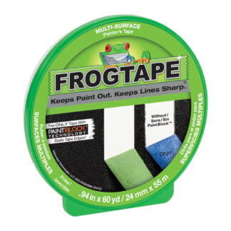 FrogTape 1408360 60yd x 0.94" Painters Tape - Green