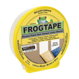 FrogTape 240483 60yd x 1.41" Masking Tape - Yellow