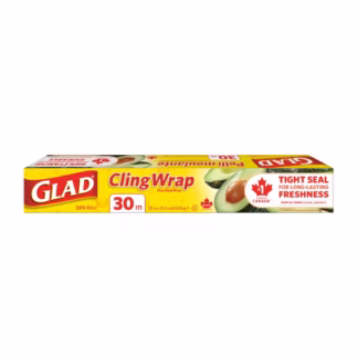 Glad 10637 30m Polythylene Cling Wrap - Clear