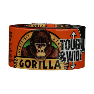 Gorilla 6003001 3" x 25yd Tough & Wide Gorilla Tape - Black