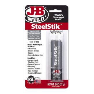 J-B Weld 8267SF 2oz SteelStik Steel Reinforced Epoxy Putty  - Grey