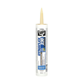 DAP 74086 300ml Dynaflex 230 Window, Door, Siding & Trim Premium Elastomeric Sealant - Almond