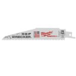 Mikaukee Tool The WRECKER&trade; Multi-Material SAWZALL&reg; Blade 6" 7/11TPI BULK 100 48-01-7701