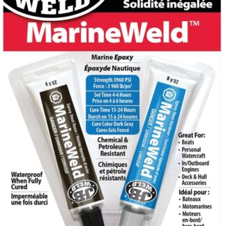 J-B WELD 8272F Epoxy Resin, Dark Gray, Solid, 2 oz Twin Tube