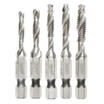 Milwaukee Tool 5 Pc SHOCKWAVE&trade; Impact Drill and Tap Bit Set 48-89-4874