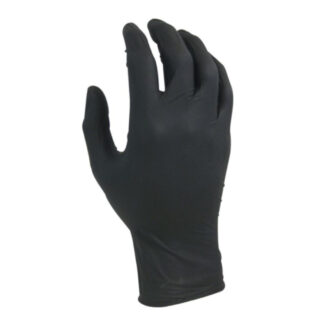 Viking Professional 34606 Forte Disposable Nitrile Gloves, Extra Large - Black