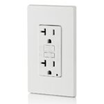 Leviton GFTR2-772-HSW 20 Amp Tamper-Resistant GFCI Receptacle - White