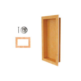 Schluter KERDI-BOARD-SN 12" x 28" Shower Niche - Orange