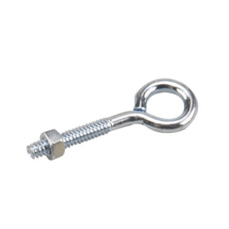 Onward 2102XB 2" x 3/16" Steel Eye Bolt with Nut - Zinc