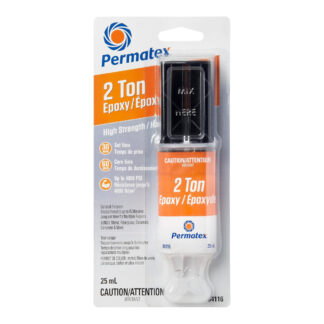 Permatex 84116 25ml 2-Ton High-Strength Epoxy 2-Part Syringe