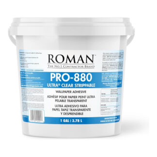 Roman 012401 3.78L PRO-880 Ultra Premium Adhesive - Clear