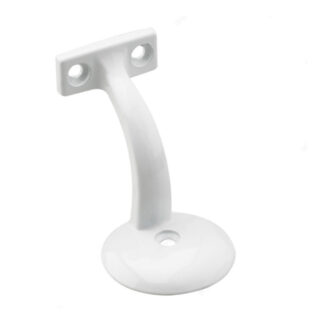 Onward 2281WV 3" Heavy-Duty Metal Handrail Bracket - White