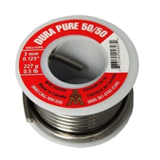 AIM Dura Pure 50/50 227g Solid Wire Solder