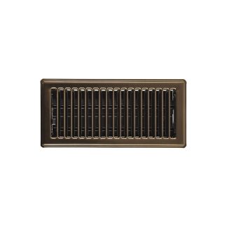Imperial RG0249 4" x 12" Floor Grille - Antique Brass