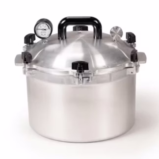 All American 915 15.5qt Canner Pressure Cooker - Silver