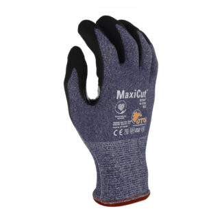 ATG 44-3745/XL MaxiCut Ultra Seamless Knit Gloves, Extra Large - Black & Grey