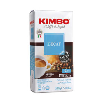 KIMBO KD 250g Decaffeinated Ground Espresso