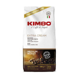 KIMBO KB 1000g Extra Cream Whole Coffee Beans
